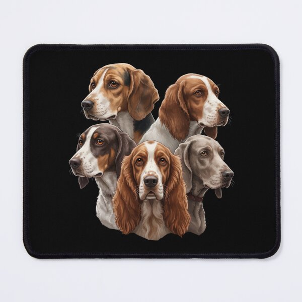 Item preview, My Dear Friends, Merry Christmas, Beagle,Pointer,Setter, Basset Hound,Cocker Spaniel,Weimaraner Dog designed and sold by chipmuckdesignn.