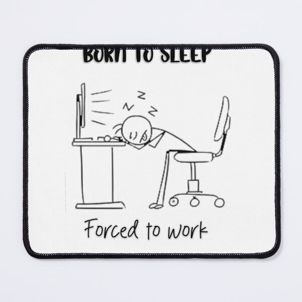 Item preview, Born to sleep (Relatable lazy quote) designed and sold by Kraven1195.