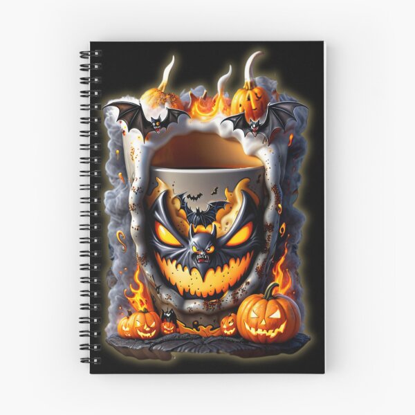 Item preview, Batwing Fury: The Hell-o-Ween Monster Mug designed and sold by CamillaCreation.