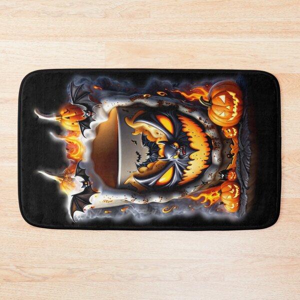 Item preview, Batwing Fury: The Hell-o-Ween Monster Mug designed and sold by CamillaCreation.