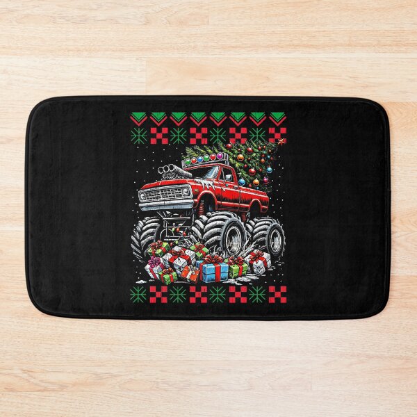 Item preview, Funny Christmas Monster Truck designed and sold by AdelinaPi.