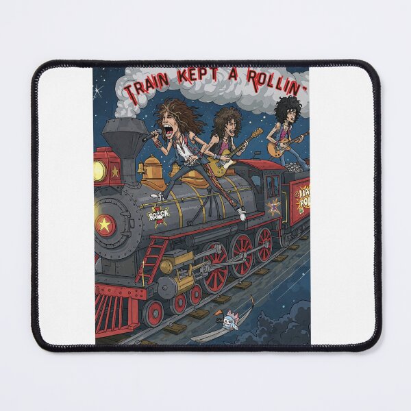 Item preview, Aerosmith Train Kept A Rollin' Artwork Classic designed and sold by AiidonassArt.