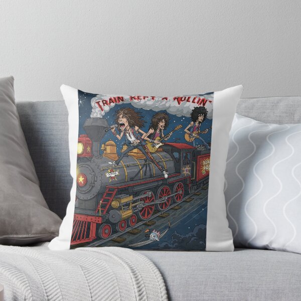 Item preview, Aerosmith Train Kept A Rollin' Artwork  Classic  designed and sold by AiidonassArt.