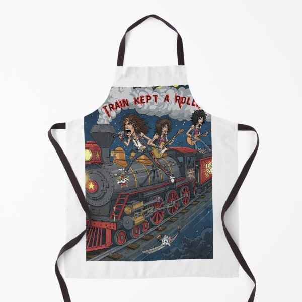 Item preview, Aerosmith Train Kept A Rollin' Artwork  Classic  designed and sold by AiidonassArt.