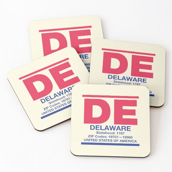 Item preview, Delaware, DE, United States of America, The First State designed and sold by CharlottePlaceArt.