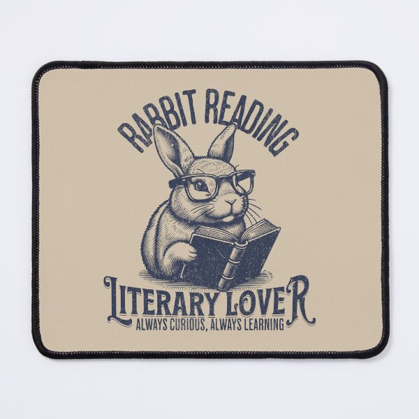 Item preview, Rabbit Reading designed and sold by TaiyoDigital36.