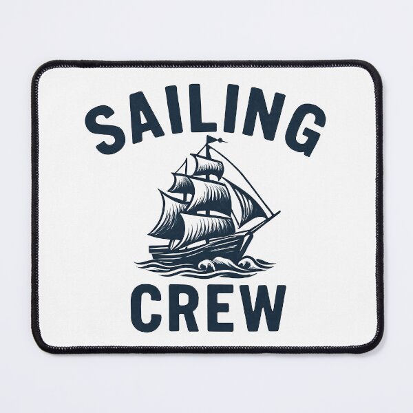 Item preview, Sailing Crew Retro Ship Design for Nautical Enthusiasts. designed and sold by The-T-In-Retro.