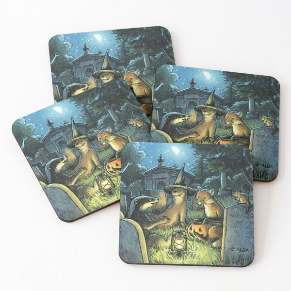 Item preview, Furry Friends and Spooky Stories designed and sold by Elisabeth Alba Illustration.