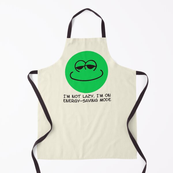 Item preview, I’m Not Lazy I’m on Energy Saving Mode Chill Frog Face designed and sold by Victor Shadehorn.