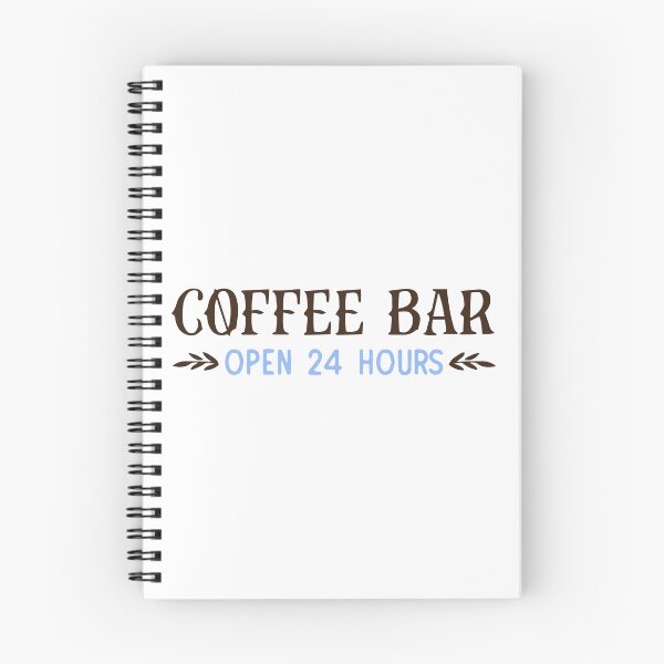 Item preview, Coffee Bar 24 Hours designed and sold by MiniStudio.