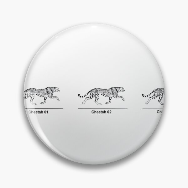Item preview, Minimalist Cheetah Gait Analysis designed and sold by UniquetyDesign.