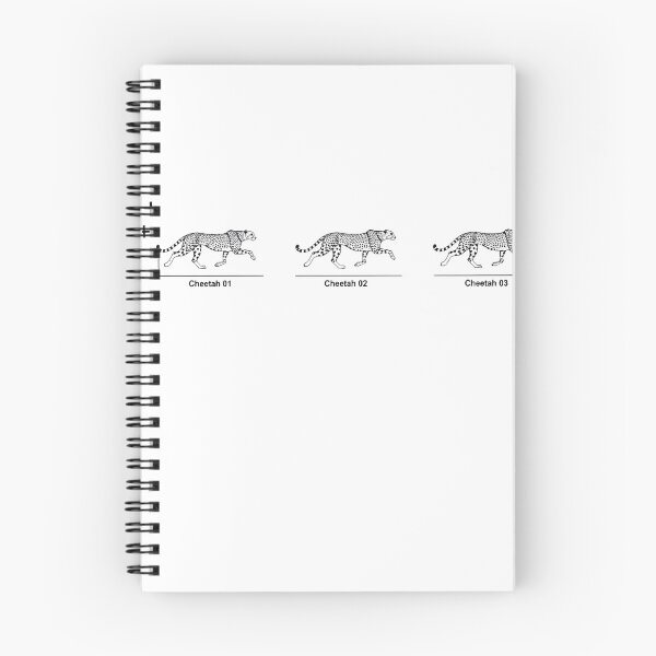 Item preview, Minimalist Cheetah Gait Analysis designed and sold by UniquetyDesign.