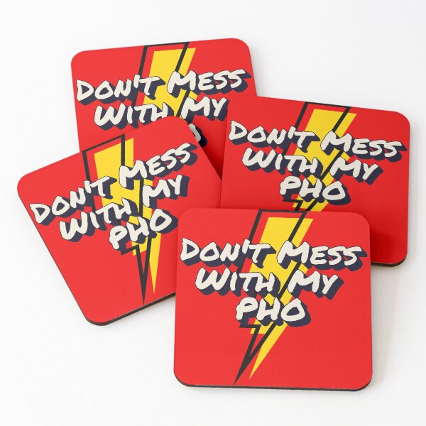 Item preview, Don't Mess With My Pho Funny Vietnamese Food  designed and sold by Oommen Studio .