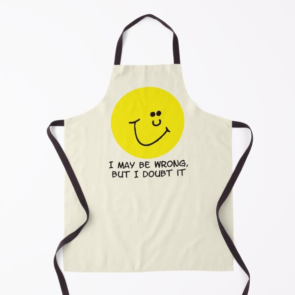Item preview, I May Be Wrong But I Doubt It Funny Yellow Face designed and sold by Victor Shadehorn.