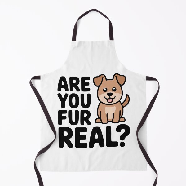 Item preview, Are You Fur Real? Cute Dog Pun designed and sold by PMCreative.