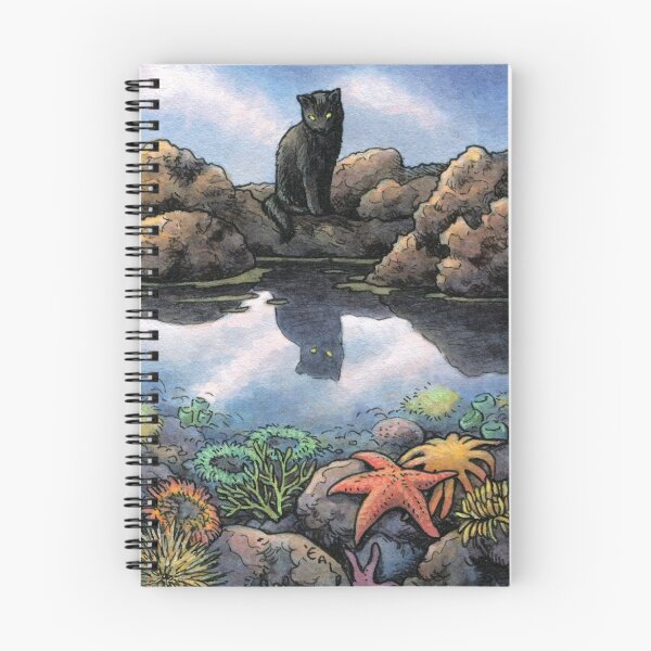 Item preview, Tidepool Cat designed and sold by Elisabeth Alba Illustration.