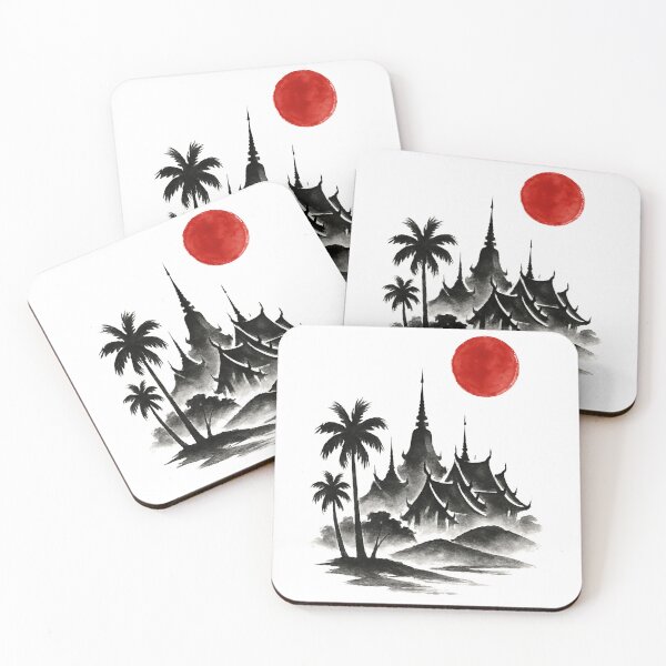 Item preview, Sumi-e Style Thailand designed and sold by Boski30.