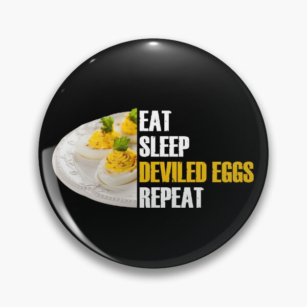 Item preview, Eat Sleep Deviled Eggs Repeat – Funny Thanksgiving Design designed and sold by Ania_BM.