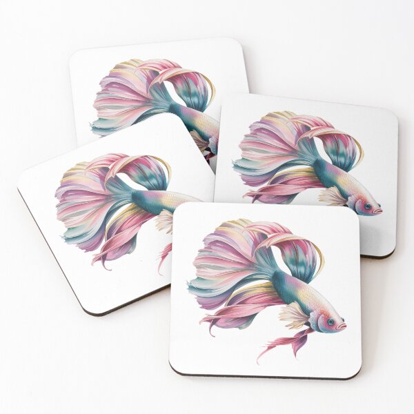 Item preview, Dreamy Watercolor Betta Fish designed and sold by VividTrails.
