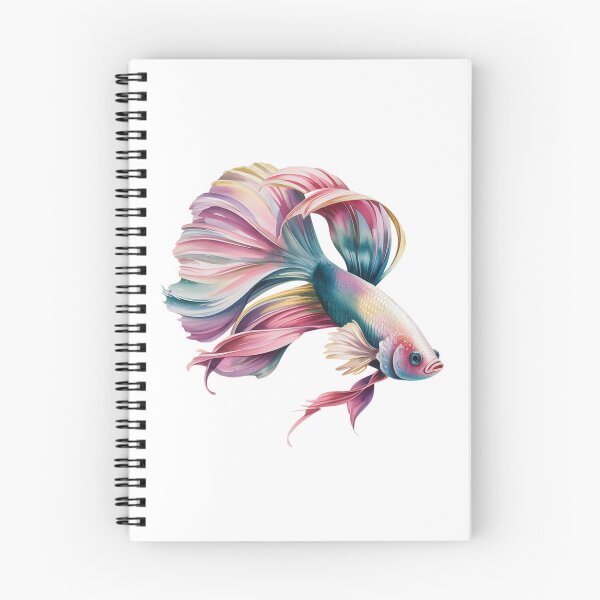 Item preview, Dreamy Watercolor Betta Fish designed and sold by VividTrails.