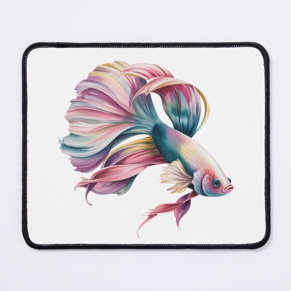 Item preview, Dreamy Watercolor Betta Fish designed and sold by VividTrails.