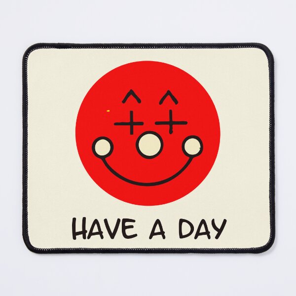 Item preview, Have a Day Funny Deadpan Red Clown Face Design designed and sold by Victor Shadehorn.