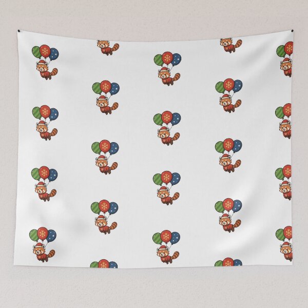 Item preview, Funny Red Panda Merry Christmas Animal Lover Xmas Boys Girls Kids designed and sold by FurryHavenPH.