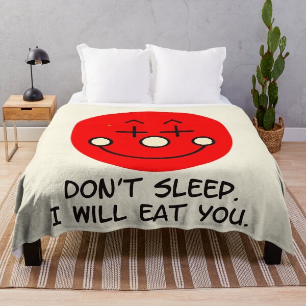 Item preview, Don’t Sleep I Will Eat You Creepy Clown Face Design designed and sold by Victor Shadehorn.