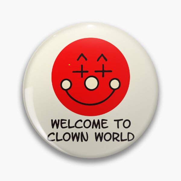 Item preview, Welcome to Clown World Funny Red Face Design designed and sold by Victor Shadehorn.