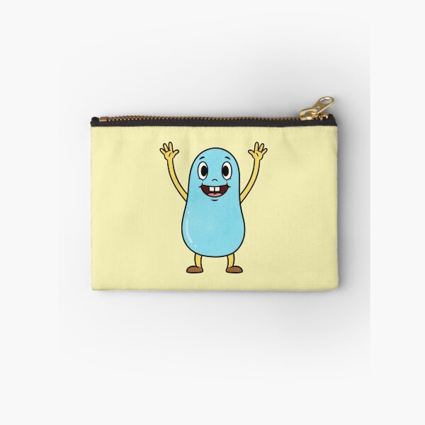 Item preview, Happy Blue Bean Character designed and sold by 0606PM.