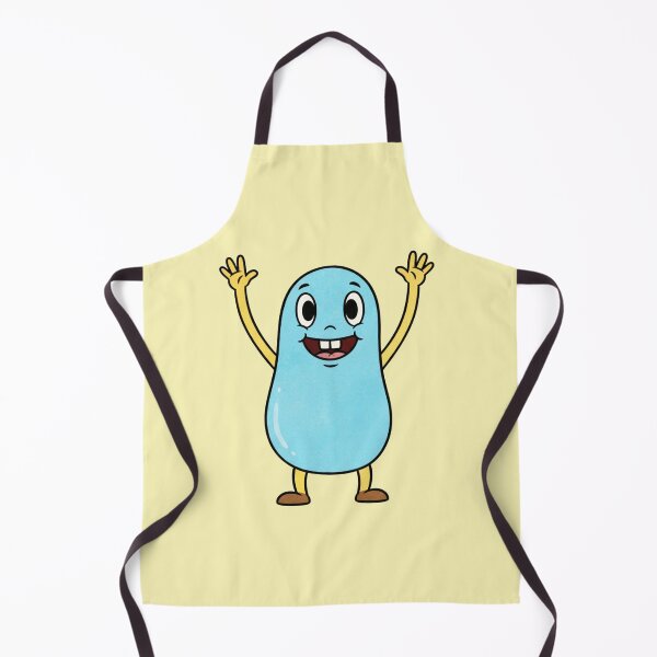 Item preview, Happy Blue Bean Character designed and sold by 0606PM.
