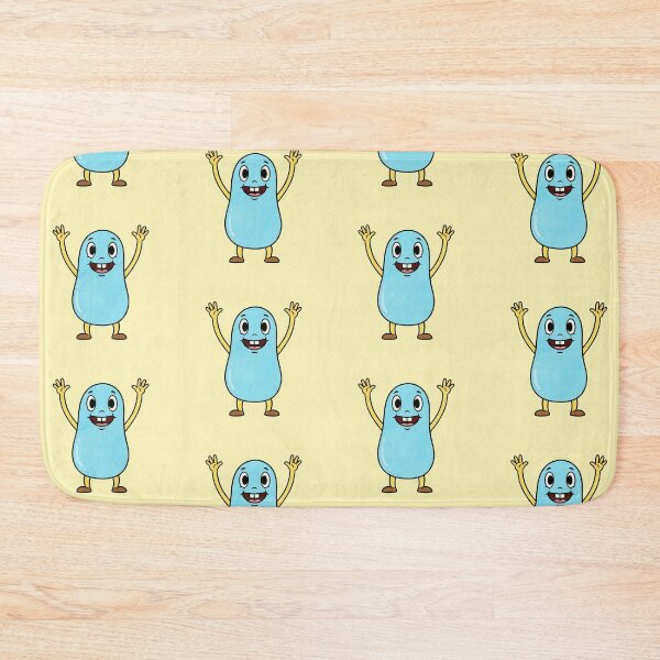 Item preview, Happy Blue Bean Character designed and sold by 0606PM.