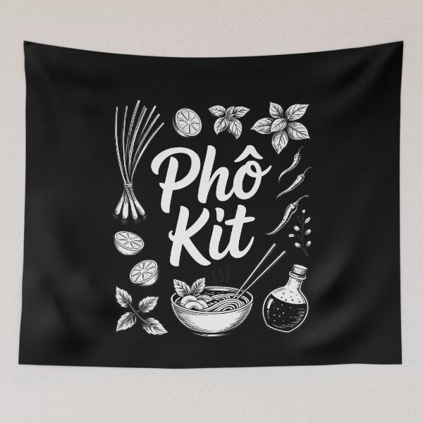 Item preview, Pho Kit Vietnamese Noodle Bowl Humor designed and sold by MooonTees.