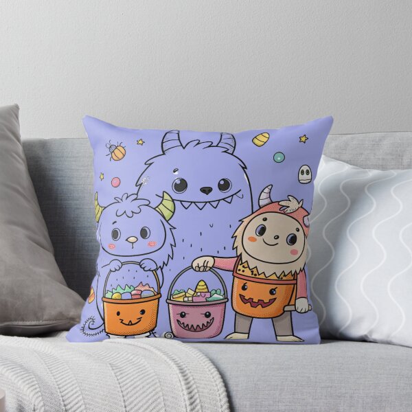 Item preview, Cute Ghost Squad Halloween Sticker | Funny Kawaii Ghosts | Cute Spooky T-Shirt Design designed and sold by Kawaii Planet Studio.