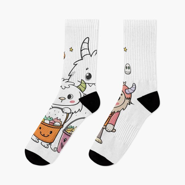 Item preview, Cute Ghost Squad Halloween Sticker | Funny Kawaii Ghosts | Cute Spooky T-Shirt Design designed and sold by Kawaii Planet Studio.