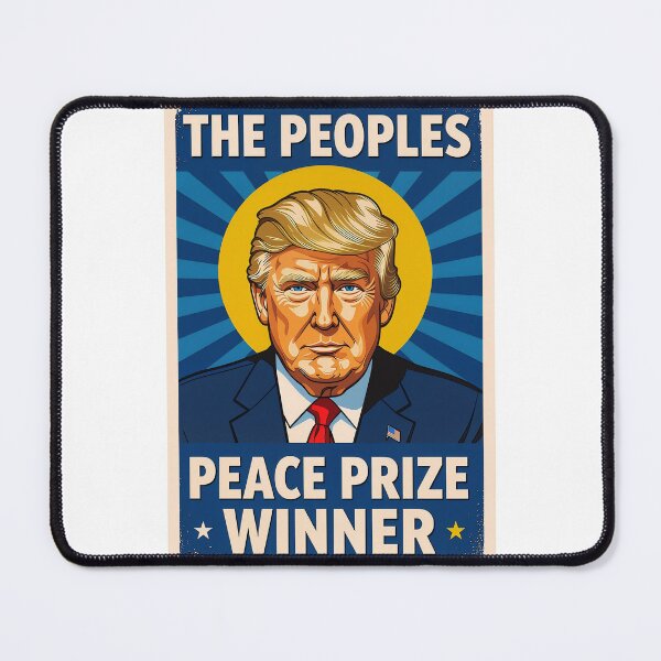 Item preview, Donald Trump The Peoples peace prize winner designed and sold by AimingUp.