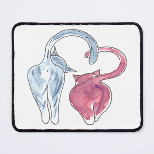 Item preview, Love Couple Cats, Love Cats, Liebepaar Katzen, Liebes-Katzen designed and sold by Anke‘s Bazaar.