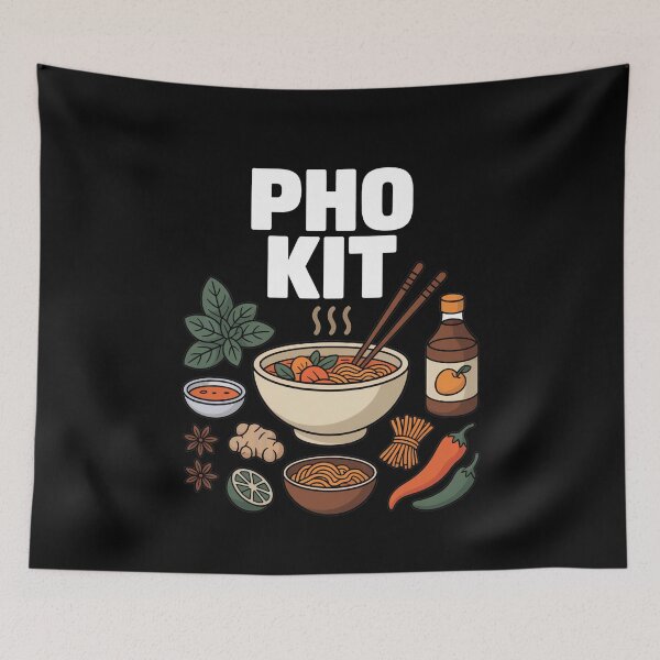 Item preview, Pho Kit Vietnamese Noodle Bowl Humor designed and sold by MooonTees.