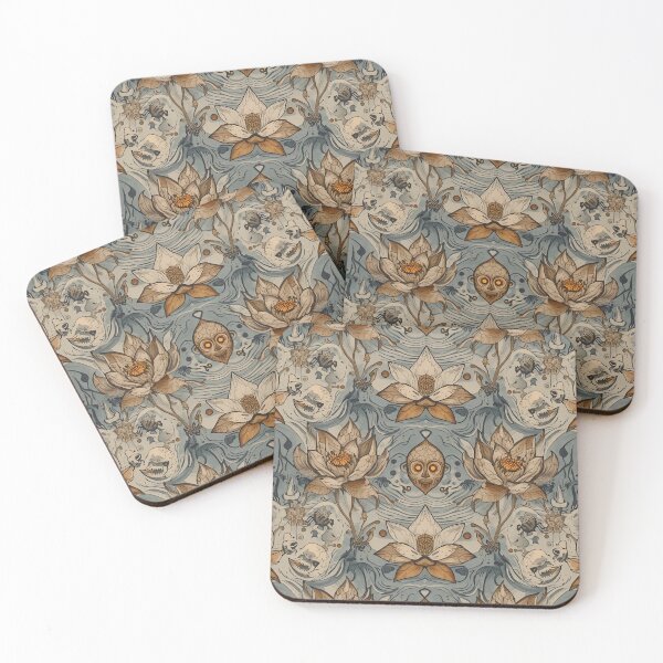 Item preview, Cursed River – Forgotten Deity Pattern designed and sold by kabucino.