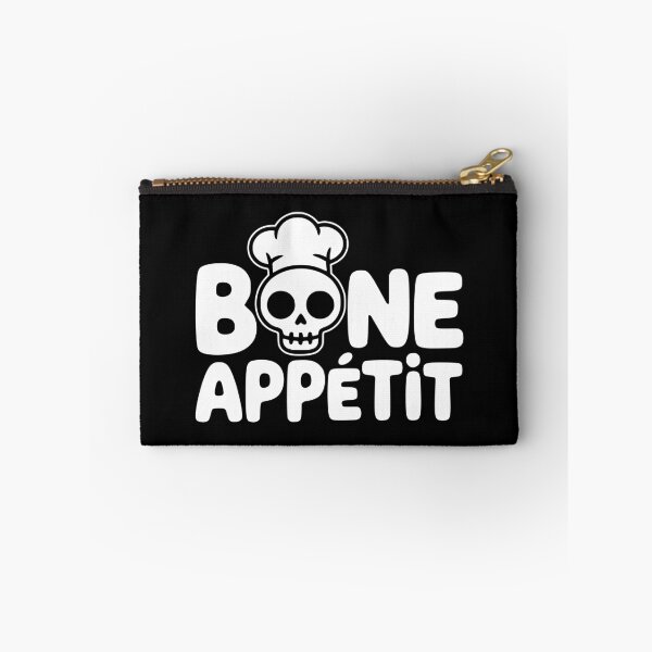 Item preview, Bone Appetite! Cute Chef Pun designed and sold by PMCreative.