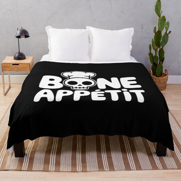 Item preview, Bone Appetite! Cute Chef Pun designed and sold by PMCreative.