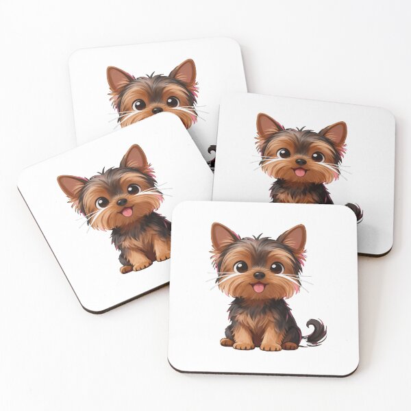 Item preview, Cheerful Puppy Greeting designed and sold by LuckCraftStudio.