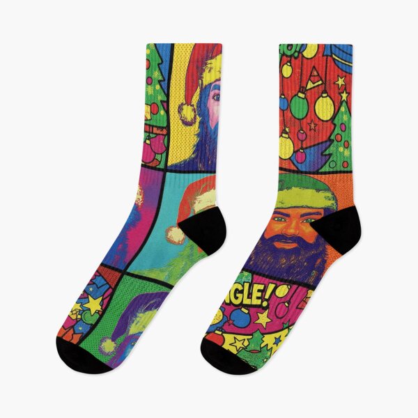 Artikelvorschau, Pop-Art-Weihnachtsmann entworfen und verkauft von Late Theory.