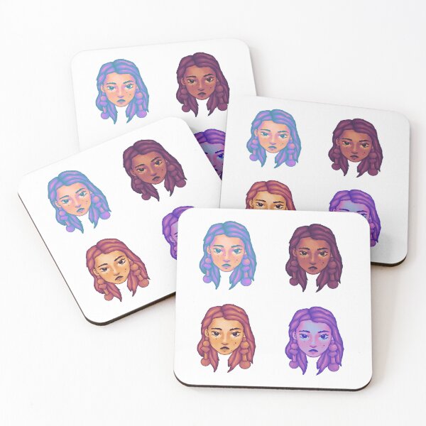 Item preview, Colorful faces designed and sold by Goose86.