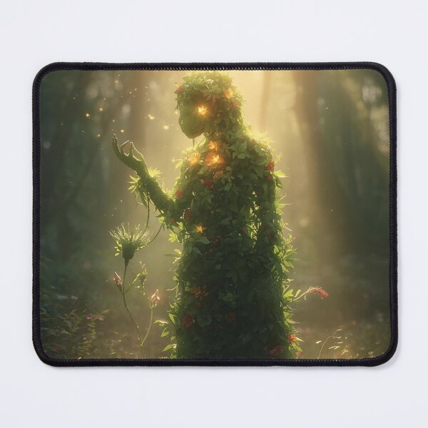 Item preview, Meditative Forest Guardian Spirit designed and sold by ChicTrendz.