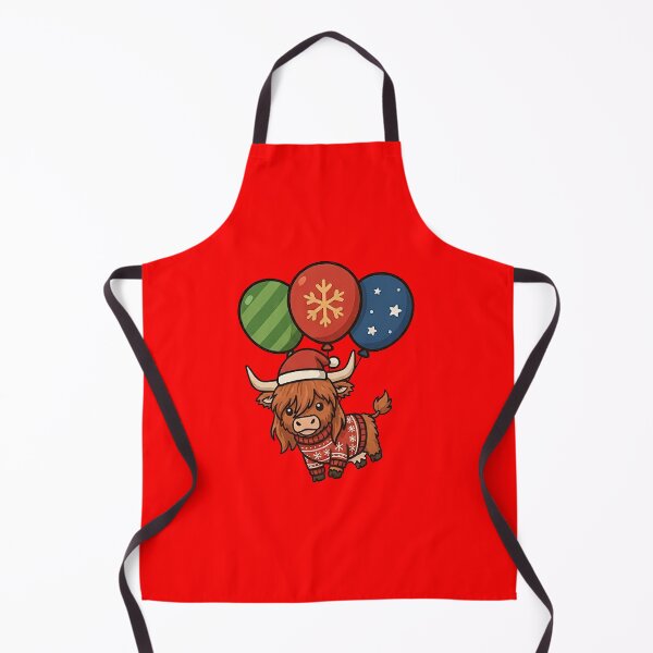 Item preview, Funny Scottish Highland Cow Merry Christmas Animal Lover Xmas Boys Girls Kids designed and sold by FurryHavenPH.