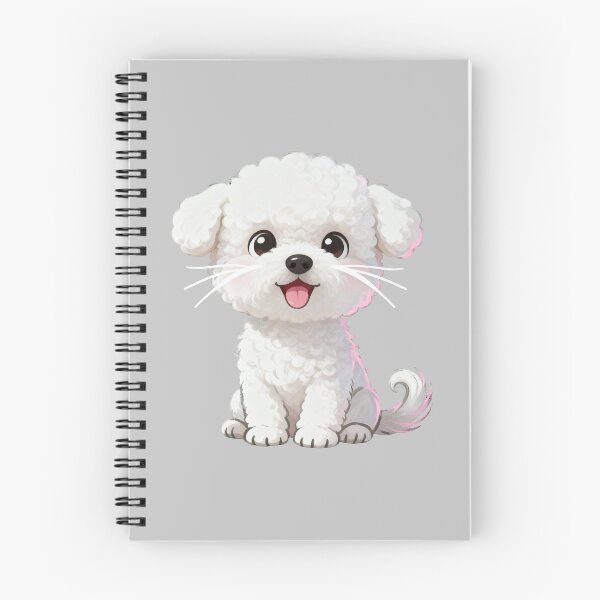 Item preview, Fluffy White Pup Smile designed and sold by LuckCraftStudio.