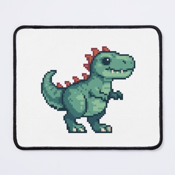 Item preview, Pixel Dinosaur – Cute Retro Jurassic Art designed and sold by BashPIXIE.