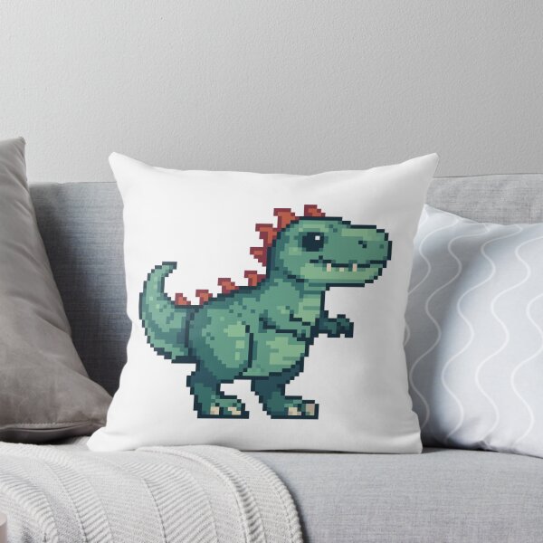 Item preview, Pixel Dinosaur – Cute Retro Jurassic Art designed and sold by BashPIXIE.