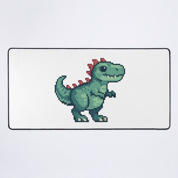 Item preview, Pixel Dinosaur – Cute Retro Jurassic Art designed and sold by BashPIXIE.